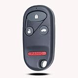 SUPALAND Key Fob Keyless Entry Fits for 1998 1999 2000 2001 2002 Honda Accord 1999-2003 Acura TL Remote Control Replacement KOBUTAH2T, 72147-S0K-A02, 4 Buttons 315MHz