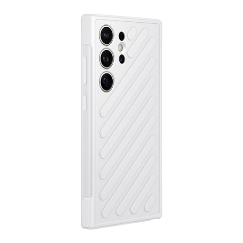 Image of SAMSUNG Galaxy S24 Ultra Shield Phone Case, Protective Cover with Rugged, Durable Design, Bump and Scratch Protection, US Version, GP-FPS928SACJW, Light Gray
