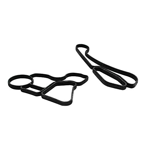 Sangmei Junta da carcaça do motor do filtro de óleo de vedação compatível com BMW 1er 3er 5er 7er X1