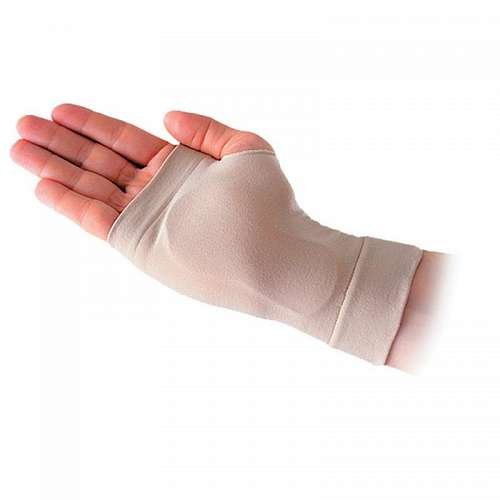 Silipos14125 Carpel Gel Sleeve - [Right], Small Hypoallergenic Compression Tube with Medical Grade Mineral Oil Gel. Arm & Ankle Supports