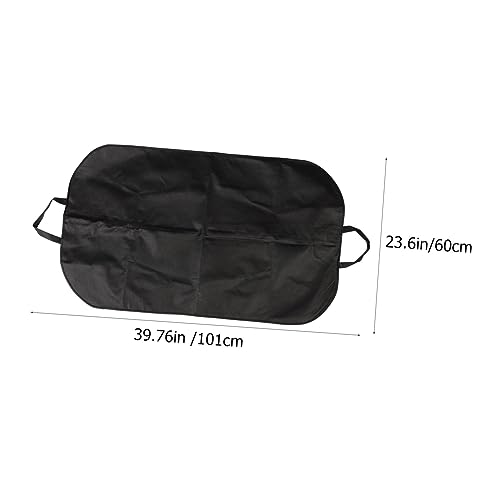 HEALLILY Closet Storage Bag Blanket Storage Bags Suit Cover Hanging Garment Case2