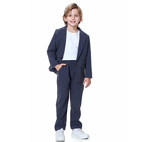 LOLANTA 2-teiliges Jungen Festanzug Set, Kinder Blazer & Hose Outfit,...