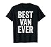 Herren Best Van Ever Shirt Lustig Personalisiert Vornamen Van T-Shirt