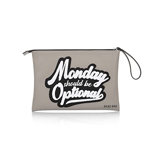 Sabo Pochette MONDAY Taupe