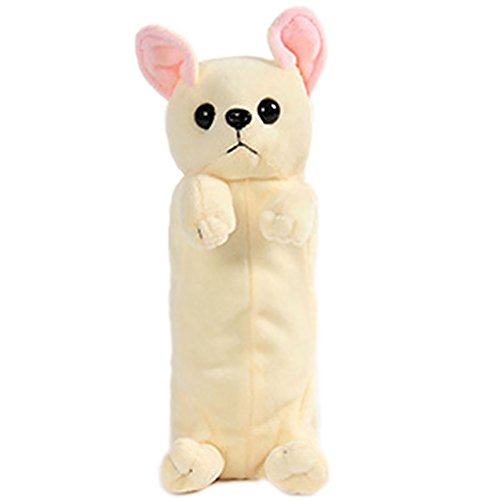 Preisvergleich Produktbild TREESTAR 1X Kreative Bleistiftbeutel mit Reißverschluss Stationery Schulsachen Federmäppchen Bleistift Tasche kosmetiktasche Mäppchen für Mädchen Teenager für Schule Büro, Chihuahua Hund Stil