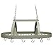 Elegant Designs PR1000-SLT Kitchen Downlights 2 Light Pot Rack, Slate Gray