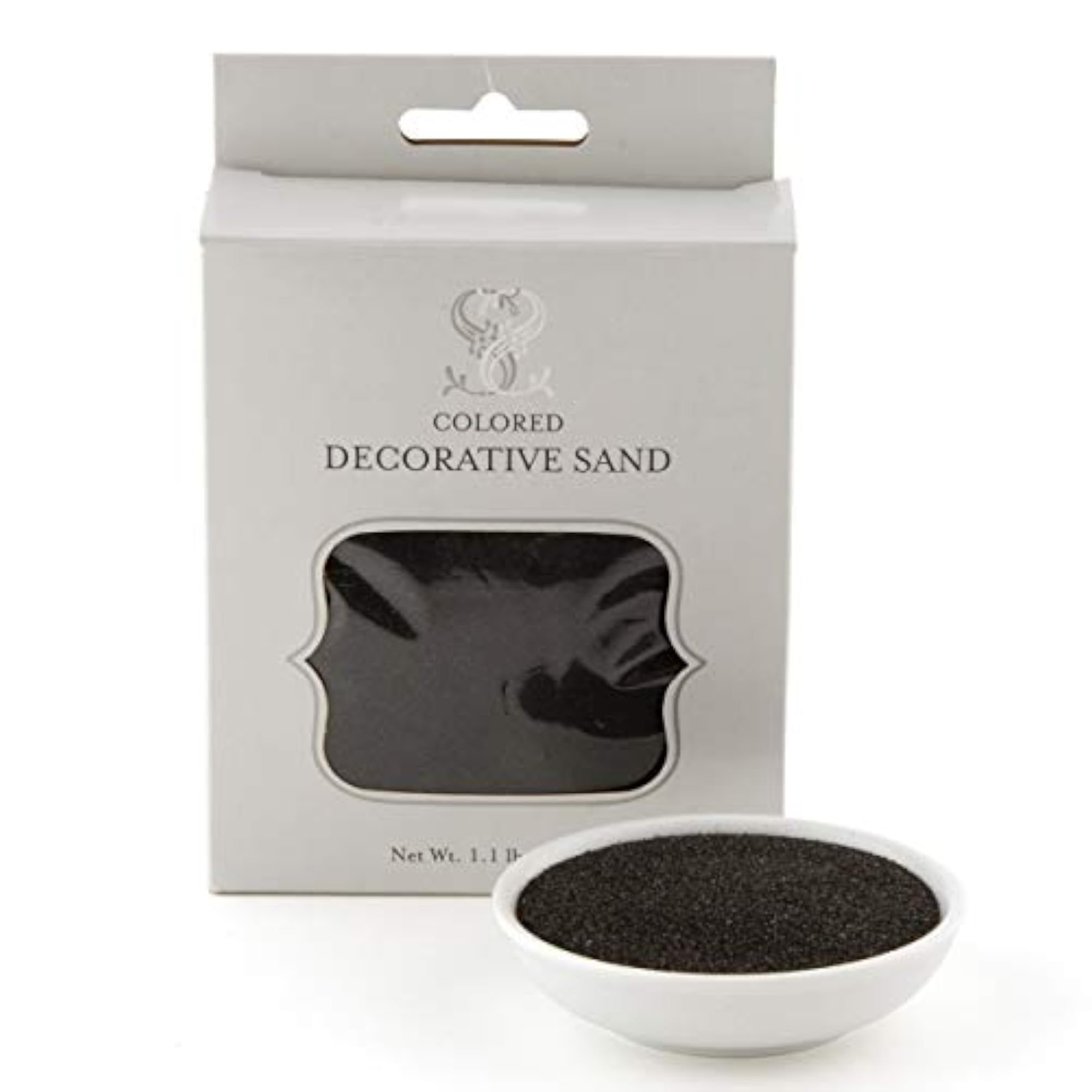 Crystalline Quartz Sand, Deep Black
