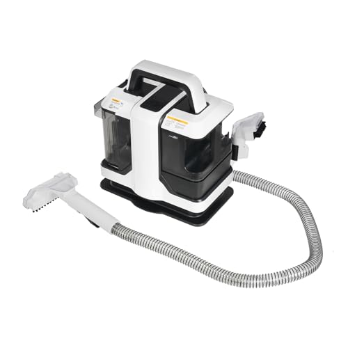 Portable Carpet Couch Deep Cleaner,Handheld Rug Cleaner,11Kpa Powerful Suction Deep Stain Cleaning Machine for Area Rugs, Carpet, Couch, Car, Pets