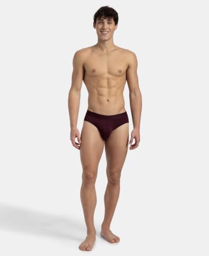 Image of Jockey IC24 Men Tencel Micro Modal Cotton Elastane Stretch Solid Brief with Natural StayFresh Properties