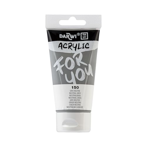 Darwi For You DF5150075150C Acrylique 75ml Opaque Gris neutre