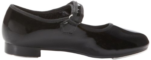 Dance Class Girls Molly Jane Tap Shoe Mary Flat, Black Patent, 8 Toddler - Thumbnail 7