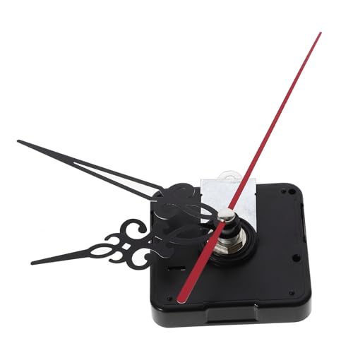 JECOMPRIS 壁掛け時計用交換ムーブメント 静音クォーツ式 修理対応 時計部品 針付き