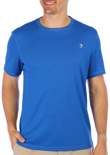 Reel Legends Mens Freeline Solid Short Sleeve Top X-Large Money Blue