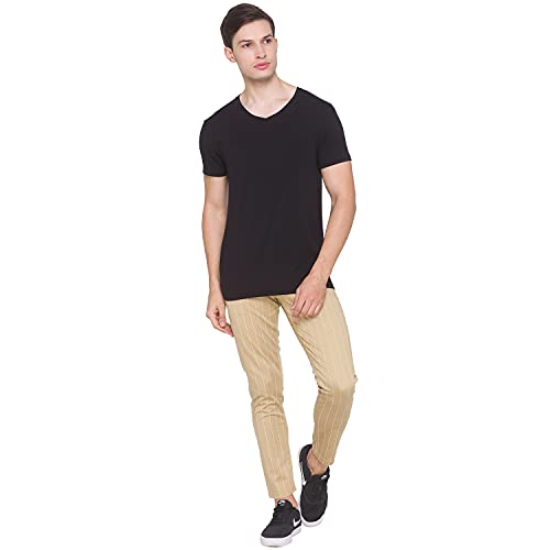 Image of Spykar Men's Slim Fit Trousers