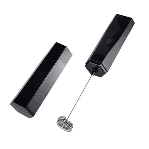 Abaodam 電動ミルクフォーマー ハンドヘルドキッチン用 泡立て器 高出力製 卵 ケーキ用 使いやすい滑り止めグリップ付き