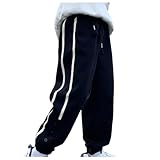 [Teevaseoan] 子供服 スウェットパンツ 男の子 ジョガーパンツ サイドボタン 裾ボタン飾り おしゃれ ジャージ ジュニア スポーツ パンツ キッズ バスケパンツ ウエストゴム 裾ゴム スポーツ ボトムス ボーイズ 長ズボン 通気 柔軟(ブラック/120)