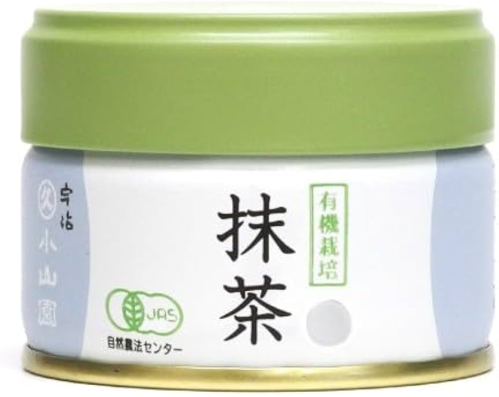 丸久小山園 有機栽培抹茶 銀印 20g缶×3 Amazon | 丸久小山園 有機抹茶 銀印 20g | 茶おう | 抹茶 通販