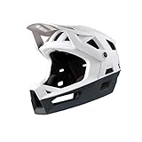 IXS Trigger FF Casco Integral VTT/E-Bike/BMX Adultos Unisex, White, XS (49-54 cm)