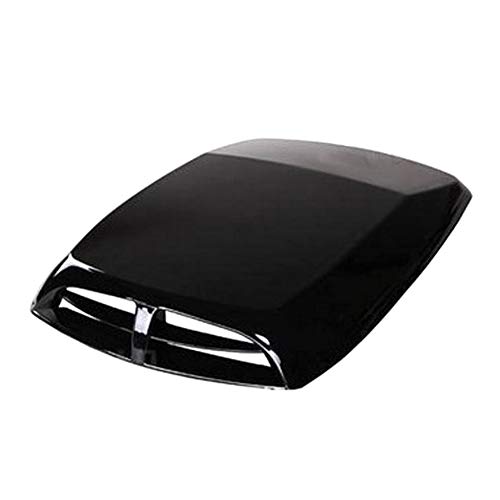 Zhisheng Air Flow Intake Vents Bonnet Cover Hood Vent Side Scoop Hood Cover for HONDA for BMW For Benz for Toyota, Black
