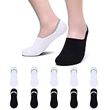 [ANTI-SLIP SILICONE]: An der Ferse befinden sich fünf Anti-Rutsch-Silikonstreifen, die dafür sorgen, dass die füßlinge nicht verrutschen und einen sicheren Sitz haben.