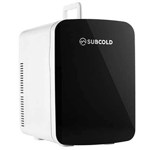 Subcold Ultra 15 Mini Fridge Cooler & Warmer | 15L capacity | Compact, Portable and Quiet | AC+DC Power Compatibility (Black)