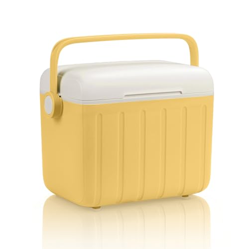 Image of 6Qt 13Qt 19Qt Northroad Camping Coolers,Stylish Macaron Color Durable Hard Cooler,Portable Insulated Ice Chest with 24 /48 Hour Ice Retention,Multi- Size for Camping,Picnic,Beach,Travel
