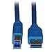 Tripp Lite USB 3.0 SuperSpeed Device Cable (AB M/M) 10-ft.(U322-010),Blue