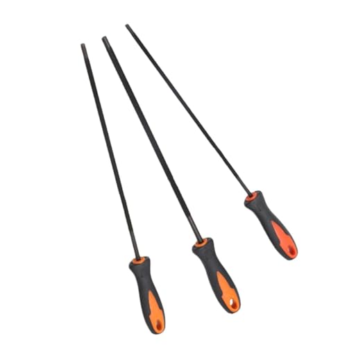 NEIQIUWING Per lime rotonde per motoseghe per molatura di catene in acciaio tonde