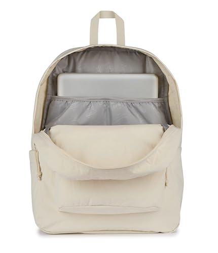 Image of JanSport Superbreak Plus FX Backpack - Work, Travel, or Laptop Bag with Water Bottle Pocket - Moon Flower