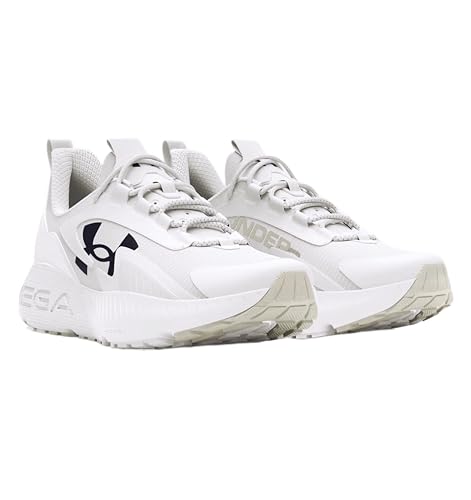 Under Armour Men's UA HOVR Mega 2 MVMNT Sportstyle Shoes Athletic Sneakers (White/107, US Footwear Size System, Adult, Men, Numeric, Medium, 9.5)3