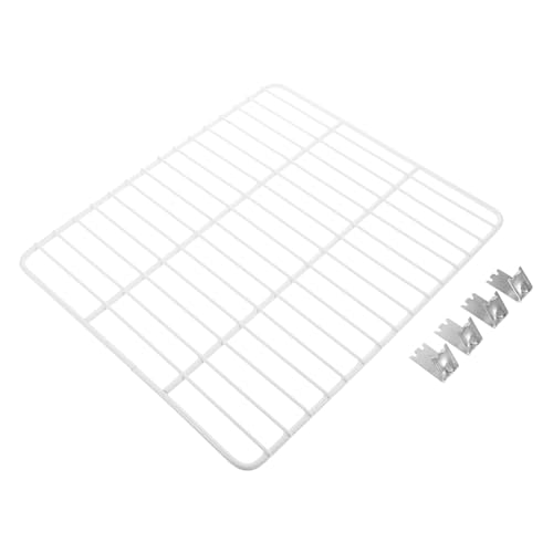 TOYANDONA Separador Metálico para Congelador y Frigorífico Rejilla Ventilada para Almacenamiento Divisor Ligero y Resistente para Uso Doméstico y Comercial Estante Organizador Multiuso para