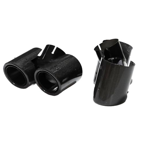 Tuyau d'échappement Quad Defender en acier inoxydable et carbone