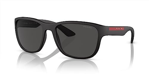 Prada homme 0PS 01US Montures de lunettes, Noir (Black Rubber), 58