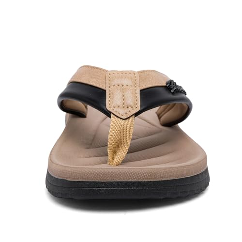 Men's Flip Flop with Arch Support Comfort Beach Thong Sandals Lightweight Non Slip Sole Durable Walking Summer Orthotic Slipppers Indoor and Outdoor4