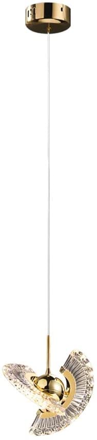 Lampe à suspension de balcon et salle d'étude au design rétro en acrylique