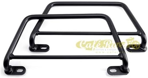 Czarne uchwyty SPAAN Klick Fix, kompatybilne z YAMAHA XV 950 BOLT - XV 950 R BOLT - XV 950 RACER BOLT - XV 950 RACER BOLT