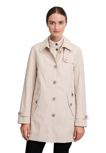 Betty Barclay Damen 3 in 1 Jacke mit Funktion 48, beige