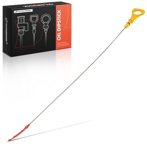 A-Premium Engine Oil Dipstick Compatible with Hyundai Genesis 2013-2016 (3.8L & 5.0L) & Genesis G80 2018-2020 (3.8L Only), Engine Oil Measuring Rod Dip Stick