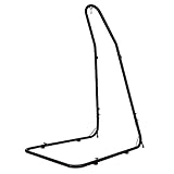Project One Premium Adjustable Weather Resistant Metal Curved Hammock Chair Swing Stand for Hanging...