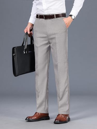 Image of AVANOVA Men's Casual Pants - Stylish Regular Fit Trousers for Men, Comfortable Office & Casual Pant, Modern Formal Look (Trouser 270)