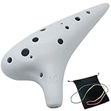 Aestivate Plastic Ocarina Instrument 12 Hole Alto C Ocarina 12-Hole Zelda Ocarina Instrument Easy In
