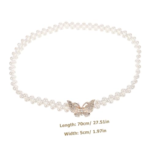 Waist Chain Imitation Pearl Beads Belt for Women Stylish Waist Decoration for Beach Wear Bridal and Party Durable Design present Choice for Friends2