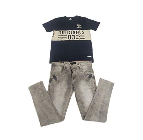 Buy Men's Casual t-Shirt \u0026 Jeans Combo 