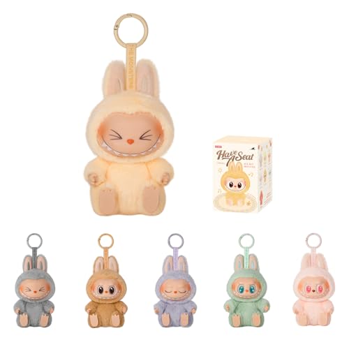 POP MART The Monsters - Have a Seat Vinyl Plush Blind Box The Monsters Blind Box Figuren, Random Design Action Figures Collectible Toys Home Decorations, Holiday Birthday Gifts, Single Box