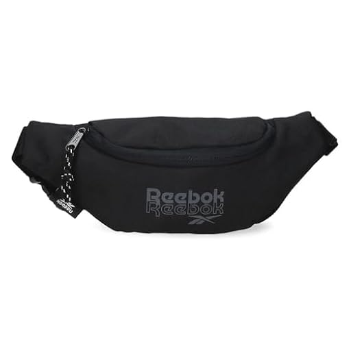 Reebok ONA Riñonera Negro 27x11x6,5 cms Poliéster by Joumma Bags | Ya disponible en tu tienda friki favorita! En mundofriki.es!