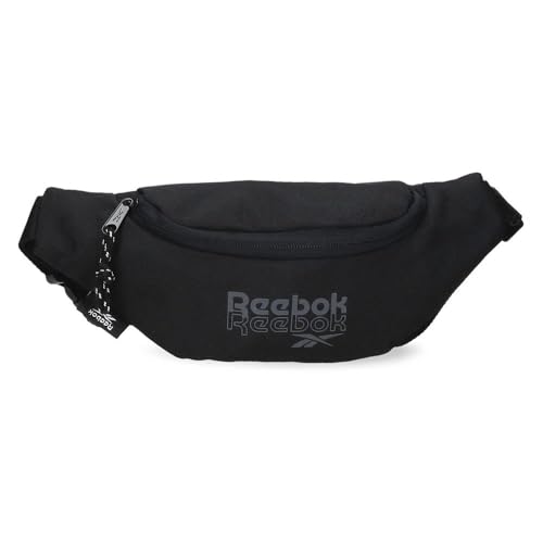 Reebok ONA Riñonera Negro 27x11x6,5 cms Poliéster by Joumma Bags