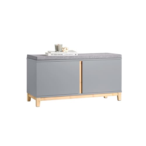 SoBuy Panca Scarpiera Ingresso con Seduta, Cassapanca Contenitore da Interno