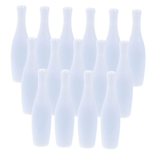 Toddmomy 30pcs Mini Bowling Pin Set Bulk Indoor Bowling Game Toys for Home Office Parties