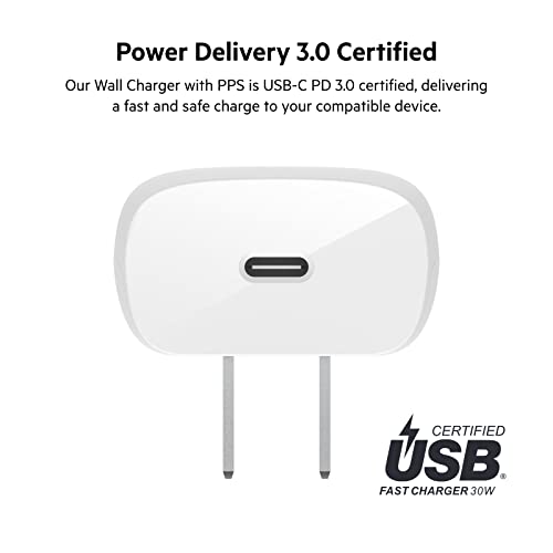 Belkin 30W Compact USB C Charger Block, Fast Charging for Travel - image 5