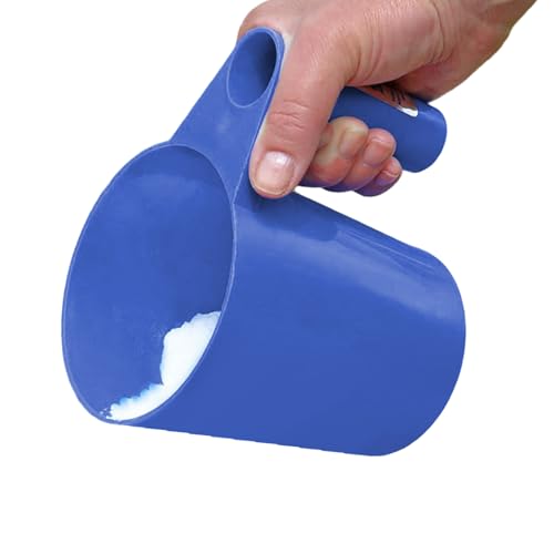 Jarra Medidora Grande | Medición Líquidos | Recipiente con Asa y Dosificador para Cocina, Lavandería, Jardinería, Repostería y Químicos de Piscina